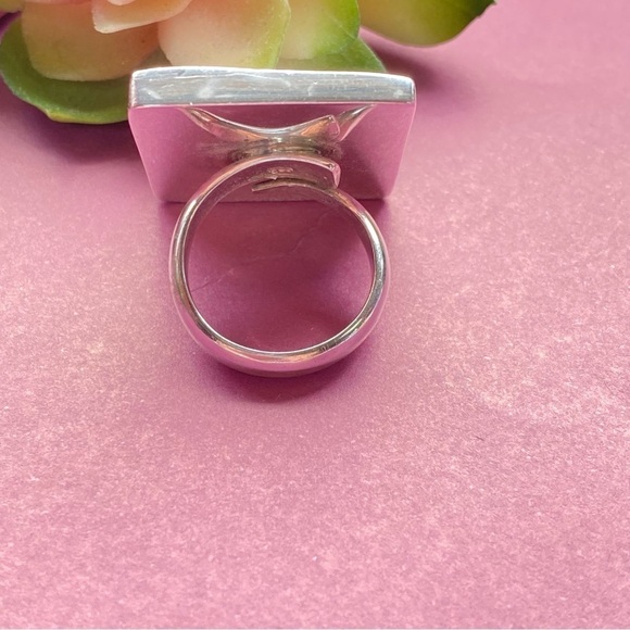 Mother of Pearl and Sterling Silver Statement Piece - Picture 7 of 13